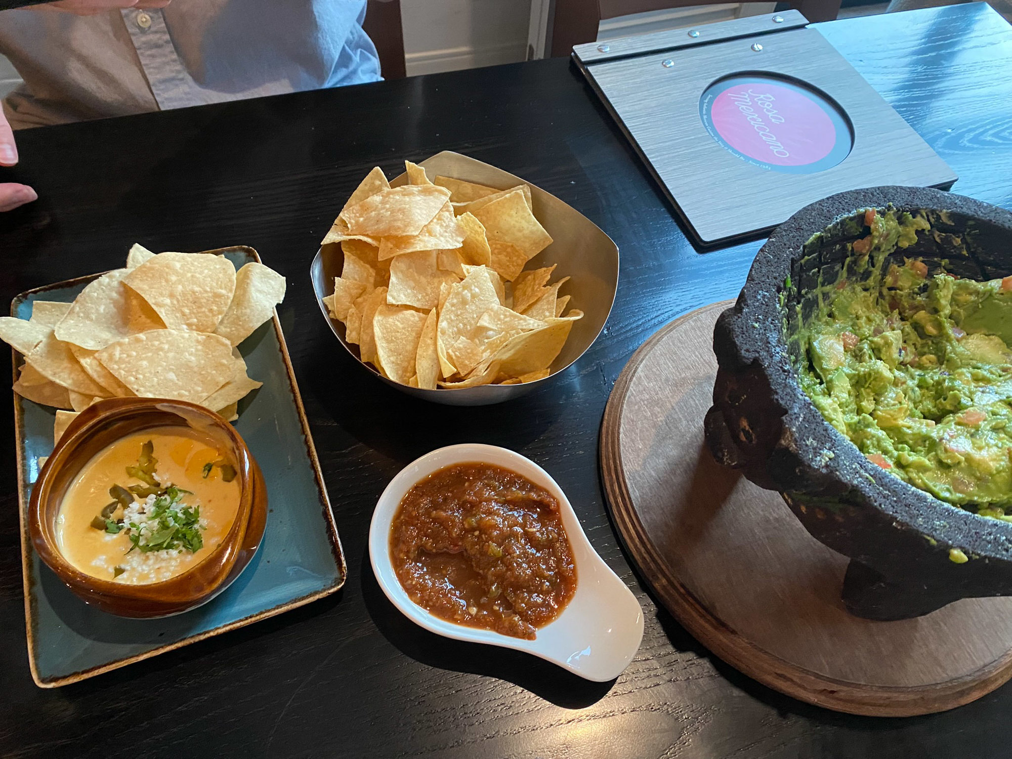 Photo of Mexican food on table